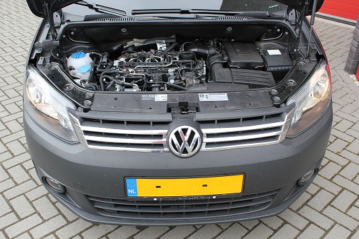 Rijervaring Chiptuning Volkswagen Caddy 1.6 TDI 75 PK Voorkant