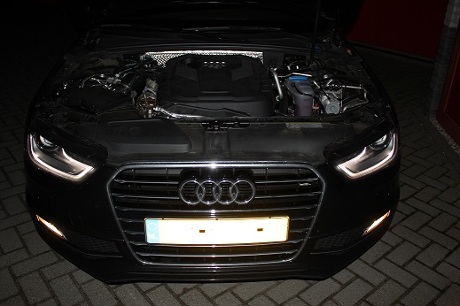 Rijervaring Chiptuning Audi A4 2.0 TDI 136 PK Voorkant