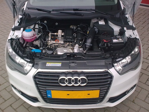 Rijervaring Chiptuning Audi A1 1.2 TFSi 86 PK Voorkant