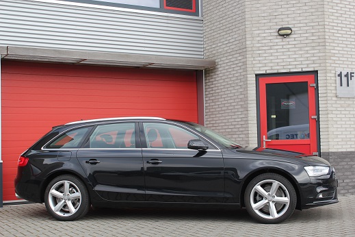 Rijervaring Chiptuning Audi A4 1.8 TFSi 170 PK Zijkant