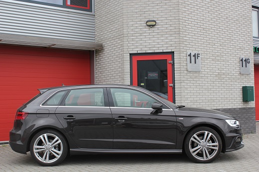 Rijervaring Chiptuning Audi A3 1.4 TFSi 122 PK Zijkant