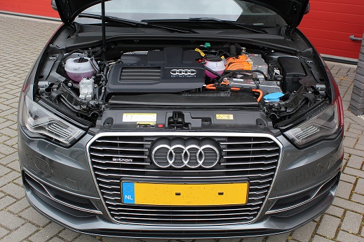 Rijervaring Chiptuning Audi A3 E-tron. Voorkant