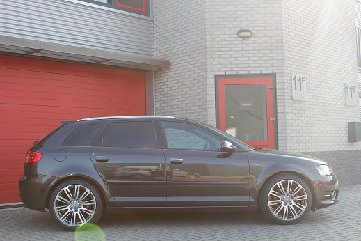 Rijervaring Chiptuning Audi A3 1.4 TFSi 125 PK Zijkant