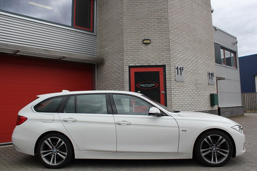 Rijervaring Chiptuning BMW 320d EDE 163 PK 380 NM Zijkant