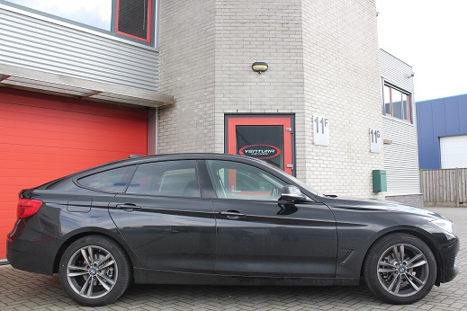 Rijervaring Chiptuning BMW 320i GT 184 PK B48 motor Zijkant
