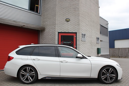 Rijervaring Chiptuning BMW 320d 184 PK Zijkant