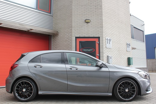 Rijervaring Chiptuning Mercedes A180 CGI 122 PK Zijkant