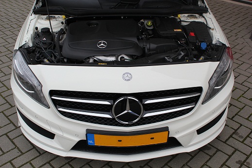 Rijervaring Chiptuning Mercedes A180 CGI 122 PK Voorkant