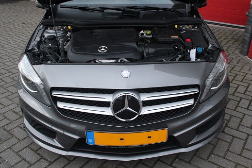 Rijervaring Chiptuning Mercedes A180 CGI 122 PK Voorkant
