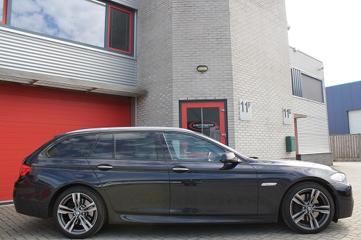 Rijervaring Chiptuning BMW 535d 313 PK Zijkant