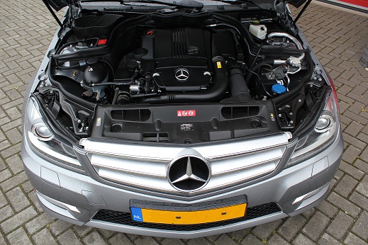 Rijervaring Chiptuning Mercedes C250 CGI 204 PK Voorkant