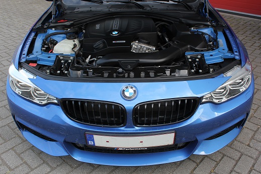 Rijervaring Chiptuning BMW 435i Cabrio 306 PK Voorkant