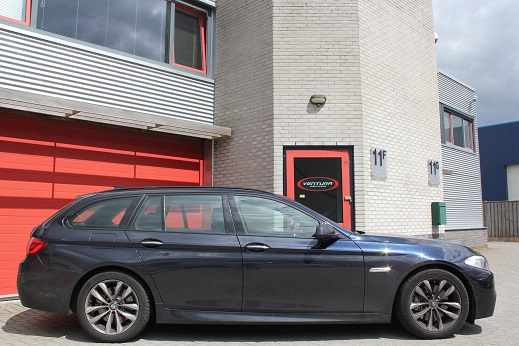 Rijervaring Chiptuning BMW 535d 313 PK Zijkant