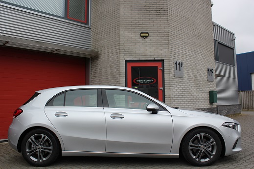 Rijervaring Chiptuning Mercedes A180 CDI 116 PK 2018 Zijkant