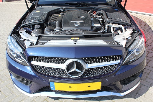 Rijervaring Chiptuning Mercedes C180 CGI Coupe Voorkant