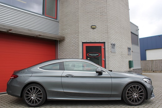 Rijervaring Chiptuning Mercedes C220 CDI Zijkant