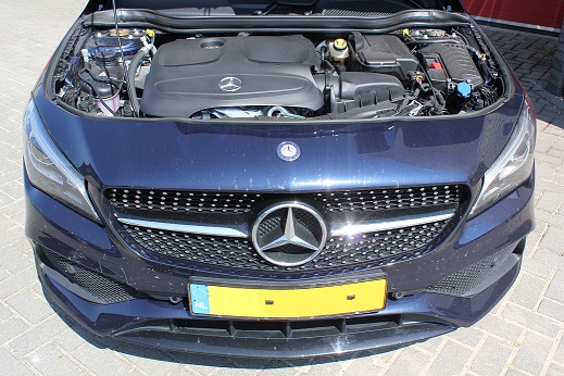 Rijervaring Chiptuning Mercedes CLA 180 CGI 122 PK Automaat Voorkant