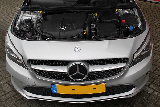 Rijervaring Chiptuning Mercedes CLA 200 CDI 136 PK Voorkant