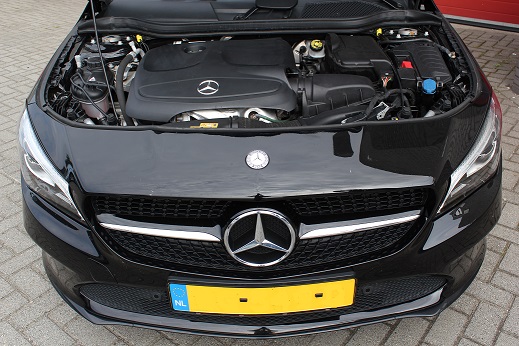 Rijervaring Chiptuning Mercedes CLA 180 CGI 122 PK Voorkant