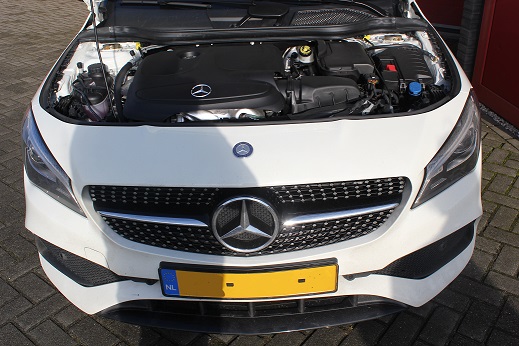 Rijervaring Chiptuning Mercedes CLA 180 CGI 122 PK Automaat Voorkant