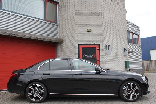 Rijervaring Chiptuning Mercedes E 350e 279 PK 600 NM Zijkant