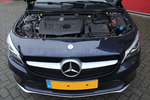 Rijervaring Chiptuning Mercedes CLA 180 CDi 109 PK Voorkant