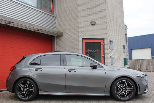 Rijervaring Chiptuning Mercedes A180 CGI 136 PK Zijkant