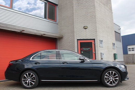 Rijervaring Chiptuning Mercedes E 350e 279 PK 600 NM Zijkant