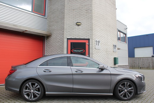 Rijervaring Chiptuning Mercedes CLA 180 Cdi Zijkant