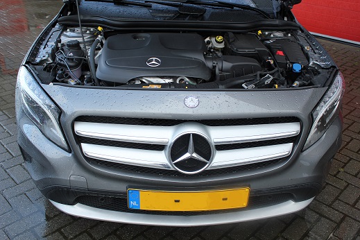 Rijervaring Chiptuning Mercedes GLA 180 CGi 122 PK Voorkant