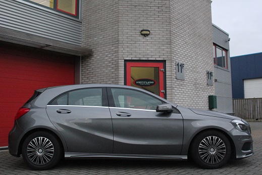 Rijervaring Chiptuning Mercedes A180 CGI 122 PK Zijkant