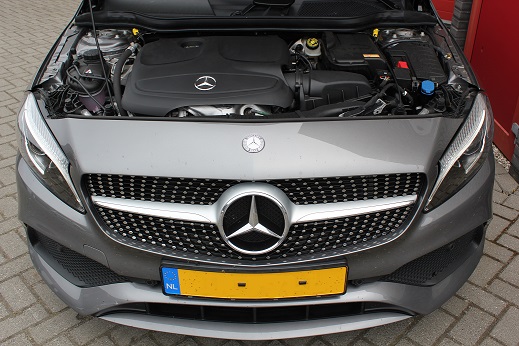 Rijervaring Chiptuning Mercedes A180 CGI 122 PK Voorkant