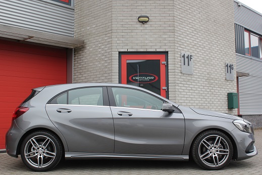 Rijervaring Chiptuning Mercedes A180 CGI 122 PK Zijkant