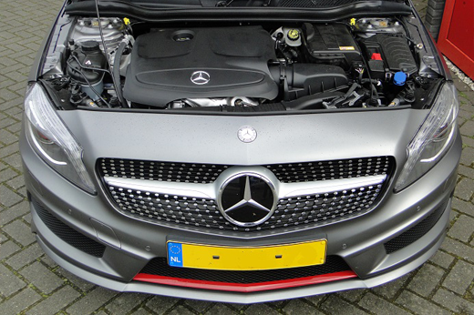 Rijervaring Chiptuning Mercedes A250 CGI Voorkant