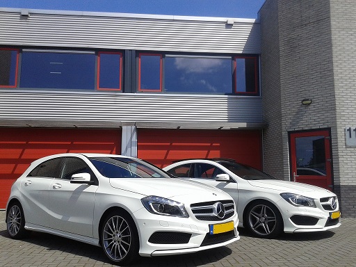 Rijervaring Chiptuning Mercedes CLA 200 CGI 156 PK automaat Voorkant