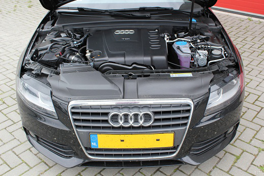 Rijervaring Chiptuning Audi A4 2.0 TDI 143 PK Voorkant