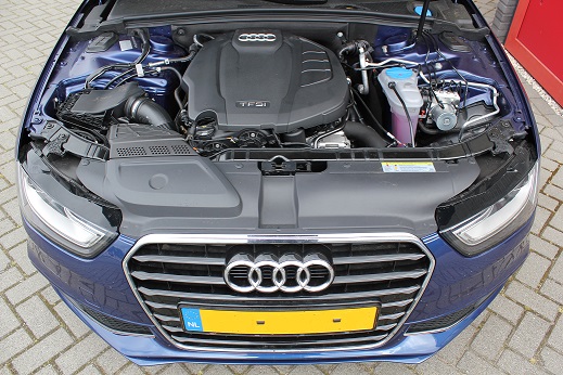 Rijervaring Chiptuning Audi A4 1.8 TFSi 170 PK Voorkant