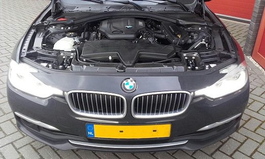 Rijervaring Chiptuning BMW 320d EDE 163 PK en 400 NM Voorkant