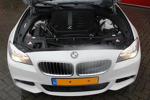Rijervaring Chiptuning BMW 525d 204 PK Voorkant