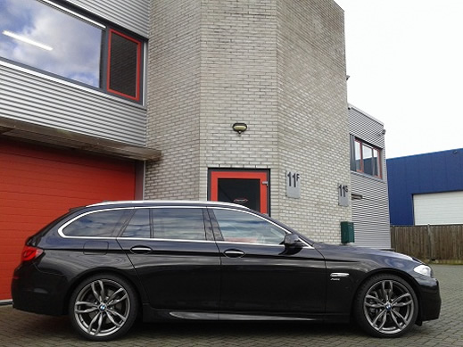 Rijervaring Chiptuning BMW 535d 313 PK Zijkant
