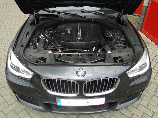 Rijervaring Chiptuning BMW 5GT 2.0d 190 PK  (Nieuwe motor) Voorkant