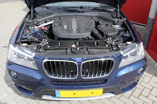 Rijervaring Chiptuning BMW X3 2.0d 184 PK Voorkant