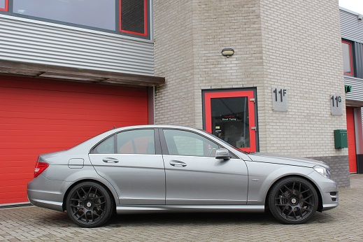 Rijervaring Chiptuning Mercedes C250 CGI 204 PK Zijkant