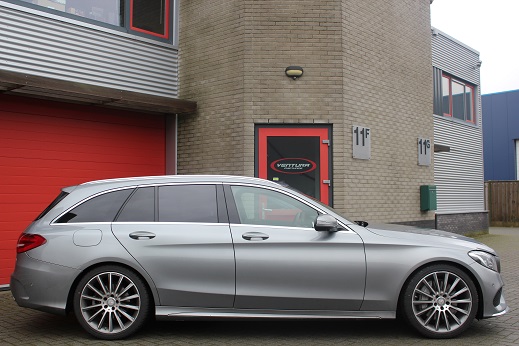 Rijervaring Chiptuning Mercedes C350 e Zijkant