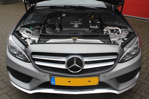 Rijervaring Chiptuning Mercedes C350 e Voorkant