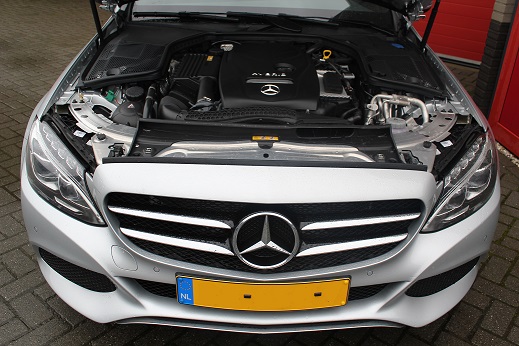 Rijervaring Chiptuning Mercedes C350 e Voorkant
