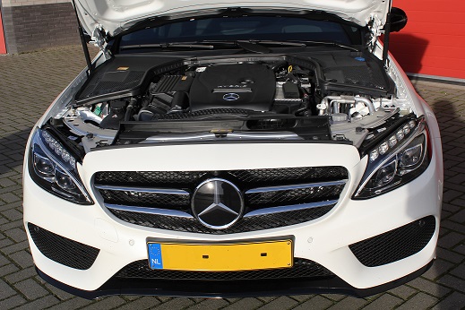 Rijervaring Chiptuning Mercedes C350 e Voorkant