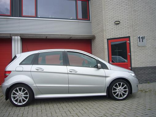 Rijervaring Chiptuning Mercedes B180 CDI 136 PK Zijkant