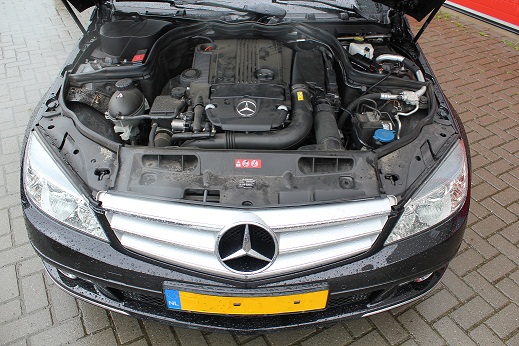 Rijervaring Chiptuning Mercedes C180 CGI 156 PK Voorkant