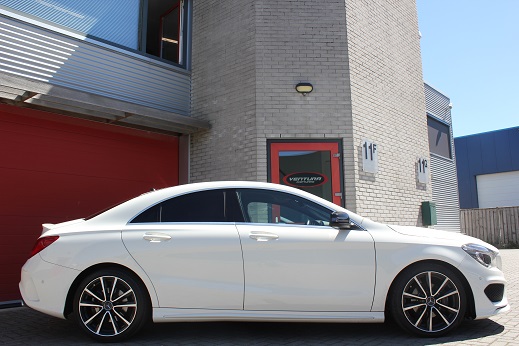 Rijervaring Chiptuning Mercedes CLA 180 Cdi Zijkant